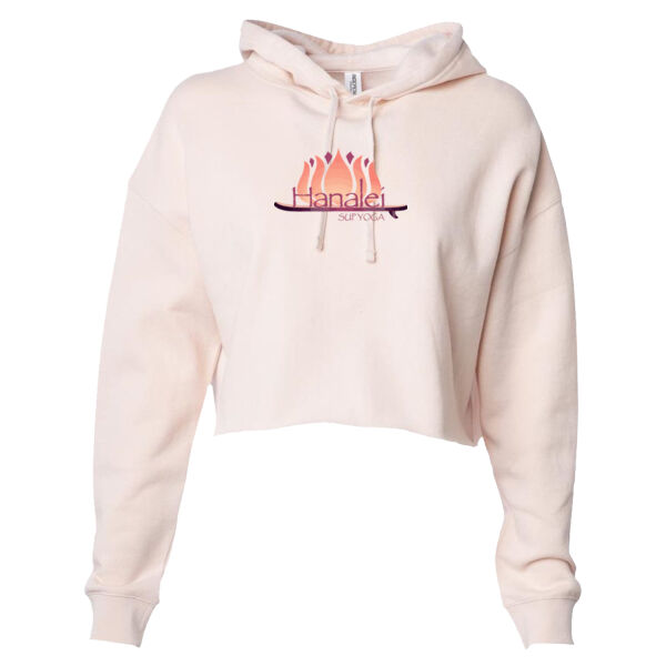 Hanalei SUP Yoga Printed - Women’s Lightweight Crop Hooded Sweatshirt Thumbnail